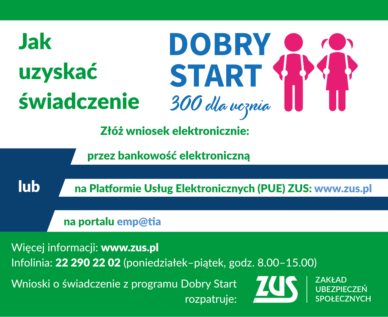 You are currently viewing Program rządowy “Dobry Start” – świadczenie 300+