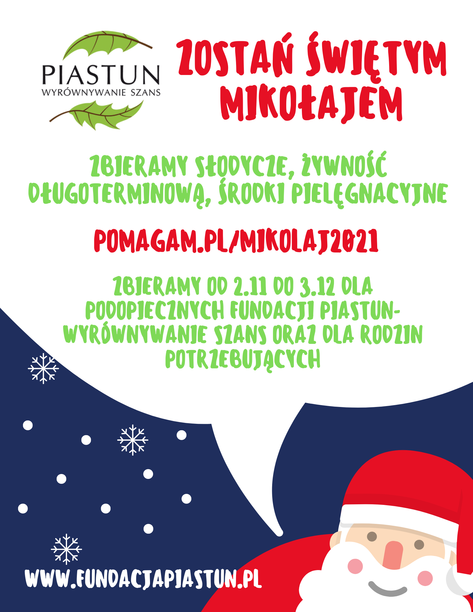 You are currently viewing Zostań Świętym Mikołajem 2021